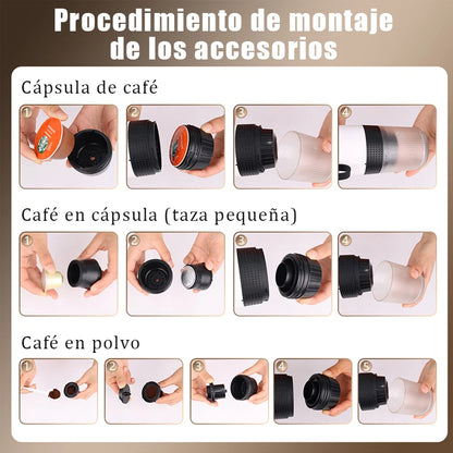 Cafetera Portátil Pro 3 en 1