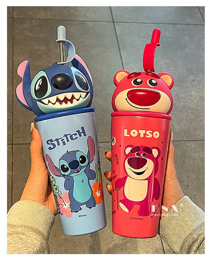 Vaso Termo 600ML Stitch y Lotso