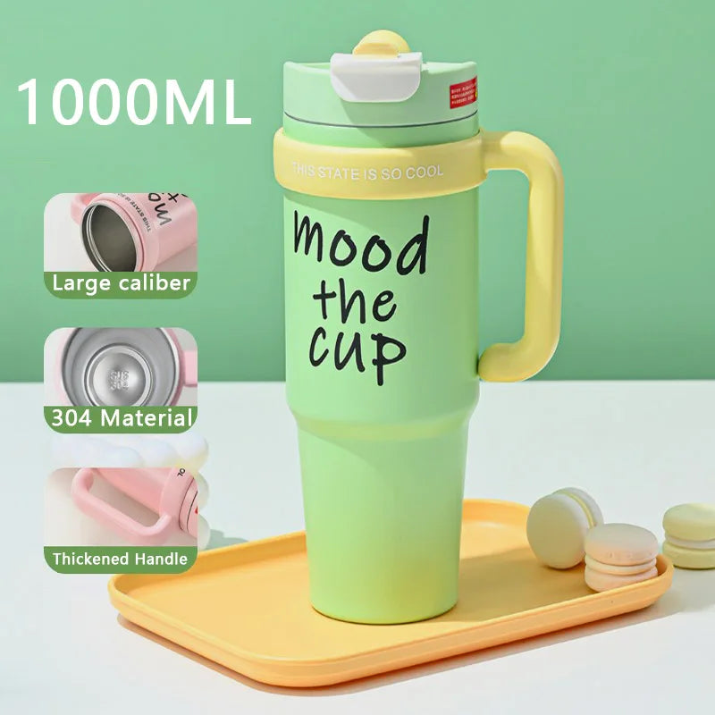 Taza Termo 1200ML 5 Sticker De REGALO🎁