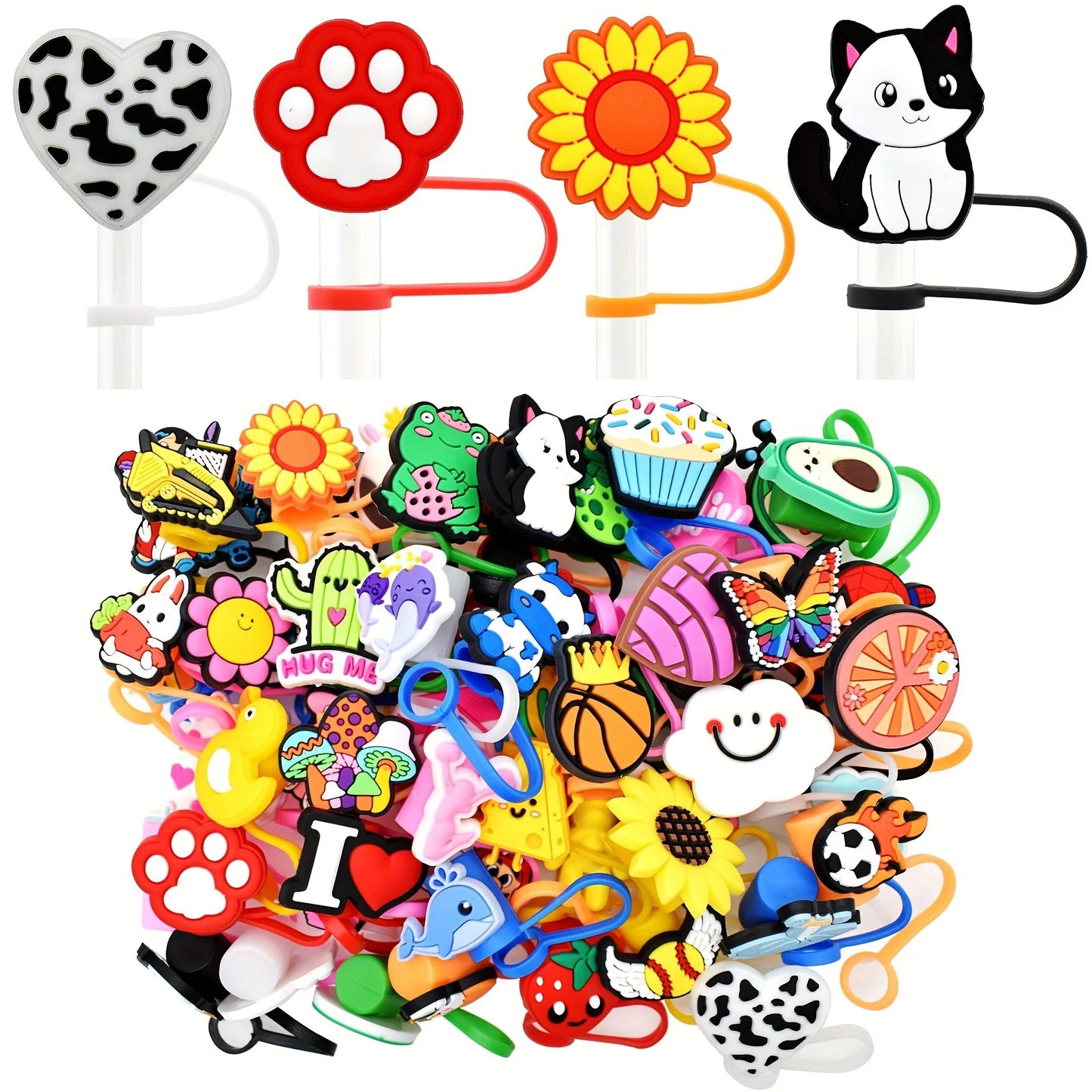Packs Cubre Pajitas Ramdom De Tus Personajes Favoritos