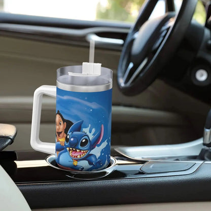 Taza Termo Lilo y Stitch 1200ML (10 modelos distintos)