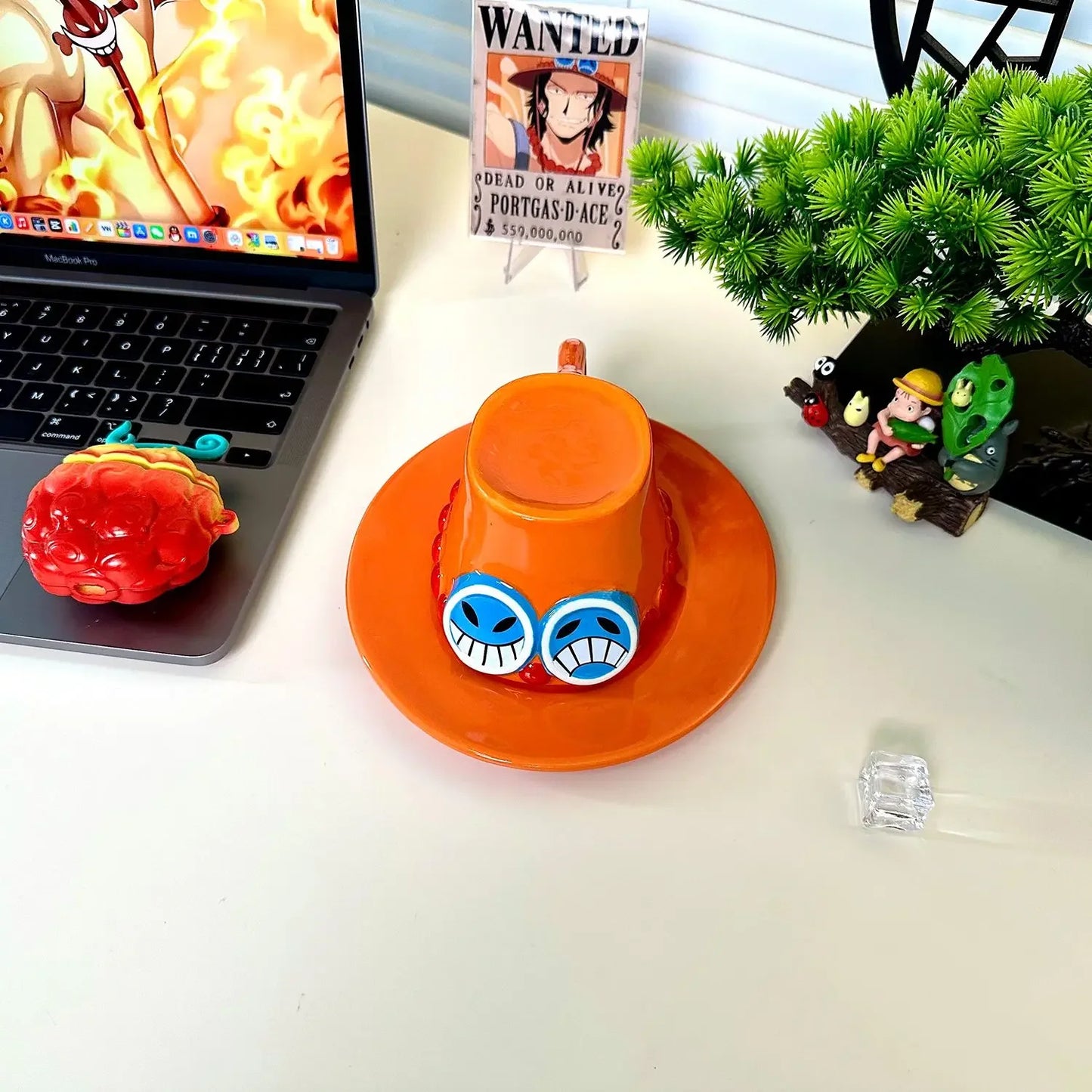 Taza Cerámica coleccion One Piece y Chopper