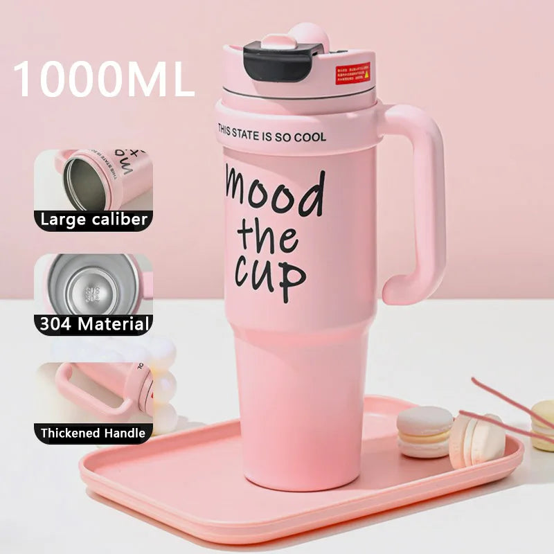 Taza Termo 1200ML 5 Sticker De REGALO🎁
