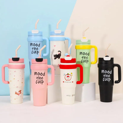 Taza Termo 1200ML 5 Sticker De REGALO🎁