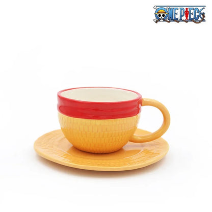 Taza Cerámica coleccion One Piece y Chopper