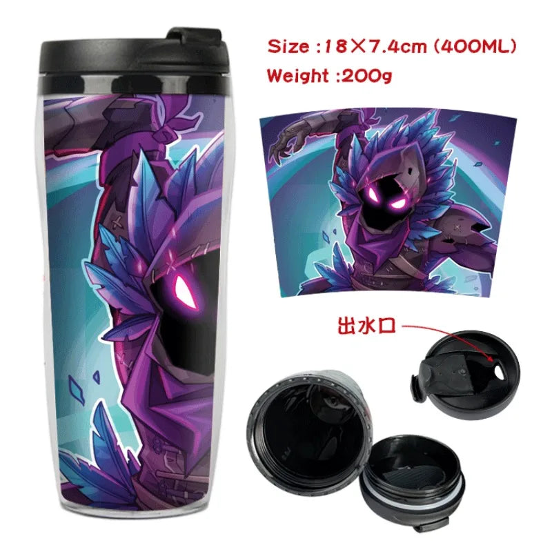 Vaso Con Tapa FORTNITE 400ML