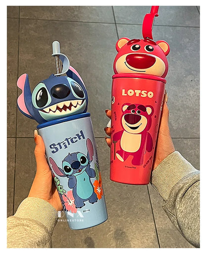 Vaso Termo 600ML Stitch y Lotso