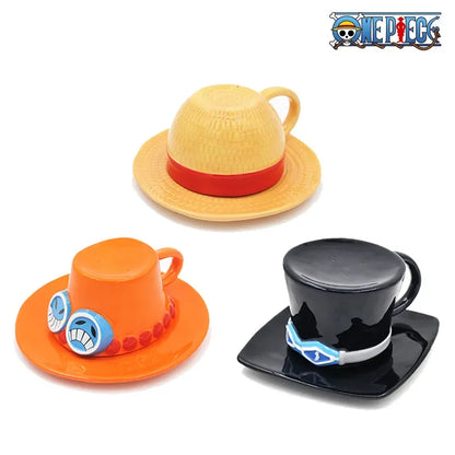 Taza Cerámica coleccion One Piece y Chopper