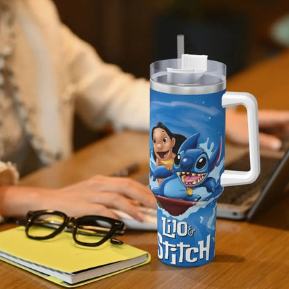 Taza Termo Lilo y Stitch 1200ML (10 modelos distintos)
