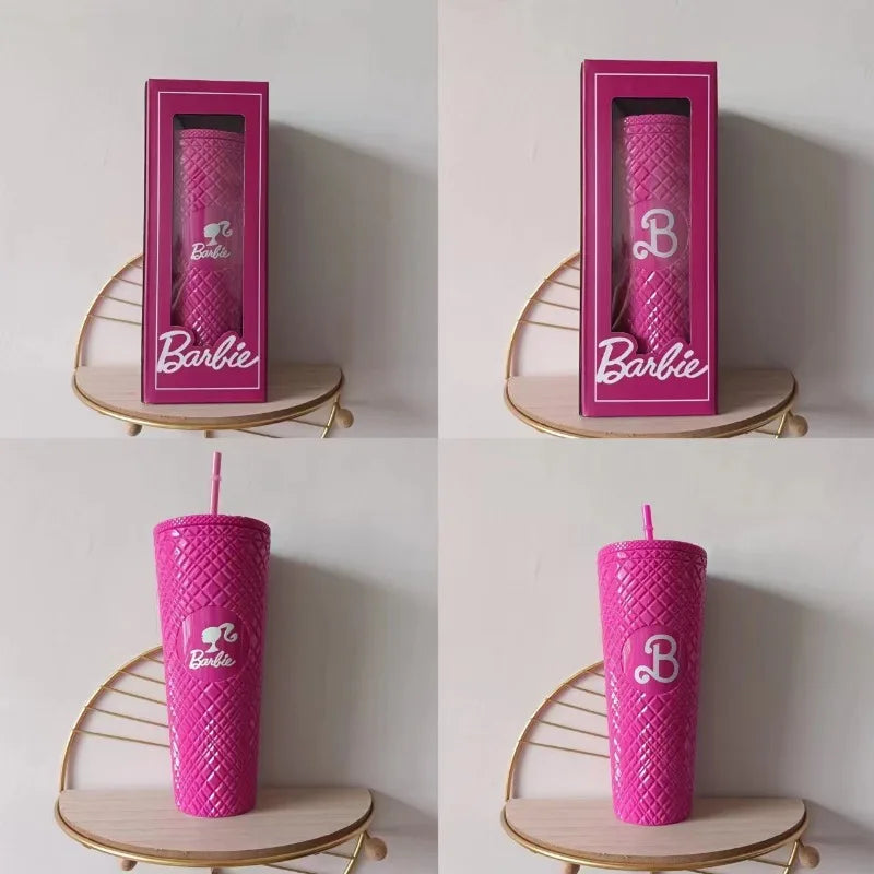Vaso BARBIE 700ML Caja Incluida (10 modelos disponibles)