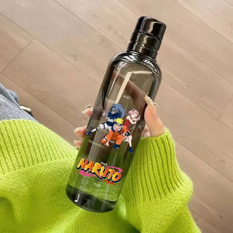 Botella de Plástico Naruto 500ml/750ml (40 modelos disponibles)