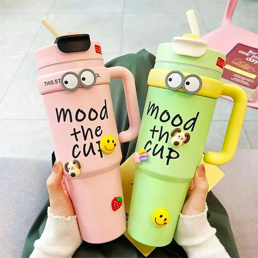 Taza Termo 1200ML 5 Sticker De REGALO🎁